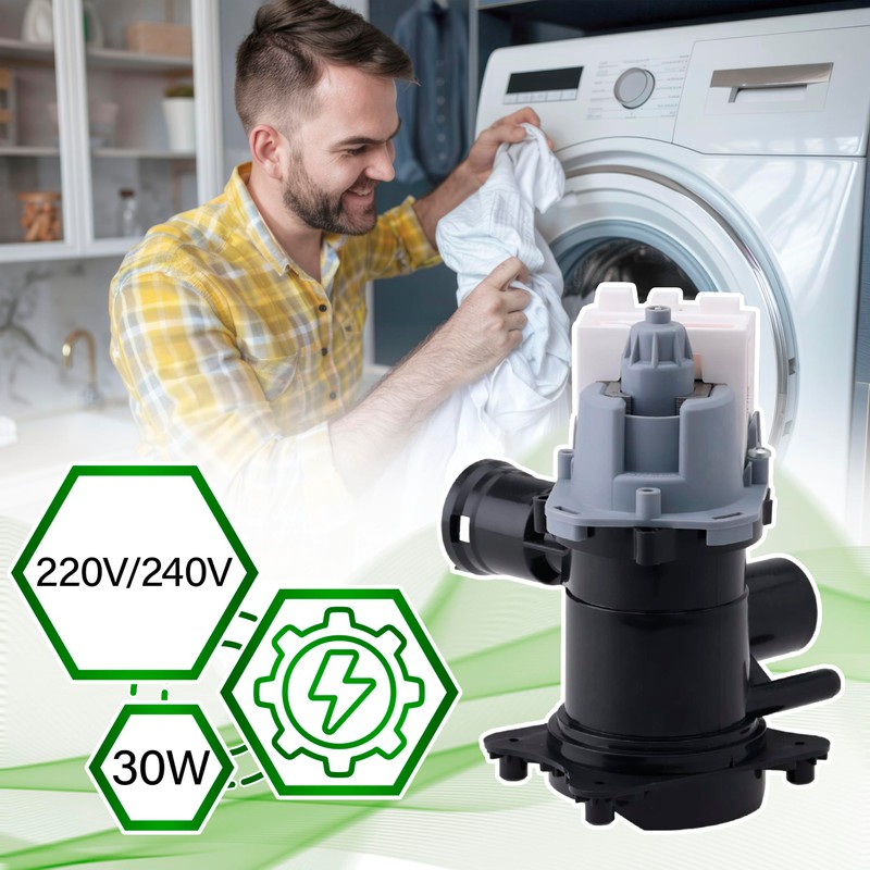 Drain Pump 30 W for Washing Machine with Original Code