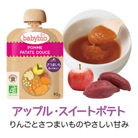 Mitoku Baby Bio Organic Baby Smoothie 10 Pieces, Sold as a Set, Organic, No Additives Used, Organic JAS (Organic Baby Food) (Organic JAS Certified) (6 Months Old and Up) (Sweet Potatoes 10 Pieces)