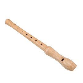 Generic Vertical Flute Eight-hole Wooden Wind Instrument for Beginners Comfortable Grip and Clear Sound for Boys and Girls Music Practice and Student Performance