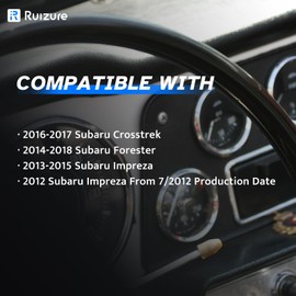 Ruizure Front Right ABS Wheel Speed Sensor Passenger Side fit for 2014-2018 Subaru Forester, 2013-2015 Subaru Impreza, 2016-2017 Subaru Crosstrek, ALS2521, 1pc, SS00052-SS00053