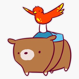 Banjo Kazooie Bumper Sticker Window Vinyl Decal 5"