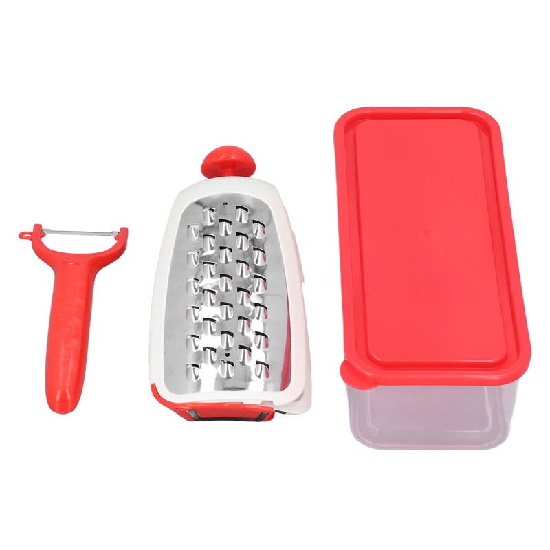 Vegetable Cutter 4 in 1 Multifunctional Stainless Steel Portable Lightweight