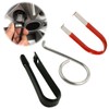 PAVIKE Wheel Lug Nut Cap 3 PCS Center Cap Removal