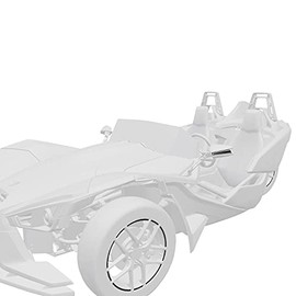 Polaris 2881817-266 Gloss Black Rim and Mirror Decal Kit 2015-2019 Slingshot SL