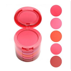 FantasyDay® Professional 5 Colours Multi-layer Powder Blush/Blusher Makeup Palette Contouring Kit - Ideal for Professional and Daily Use