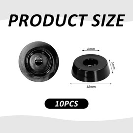 10 Möbelstücke Gummi -Fußpolster, Möbelzubehör, Stoßdämpfungskissen, Geeignet Für Möbel, Musikinstrumente, Ausstellungsständer Usw.