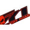 2Pc Z71 Off Road Decals Stickers Emblem Replacement for Silverado