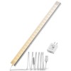 ASOKO Plug-in Under Desk Light, 24Inch LED Workbench Lights with