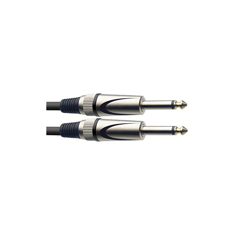 Stagg 20 ft. Serie S, phone-plug/phone-plug, estándar Instrument cable en