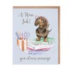 Wrendale Designs Dachshund New Job Card