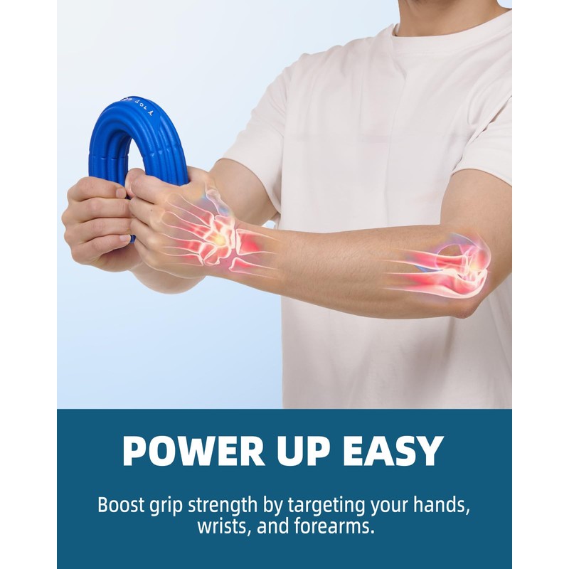 Fitense Flex Therapy Bar (4 Pack), Tennis Elbow Therapy Bar,