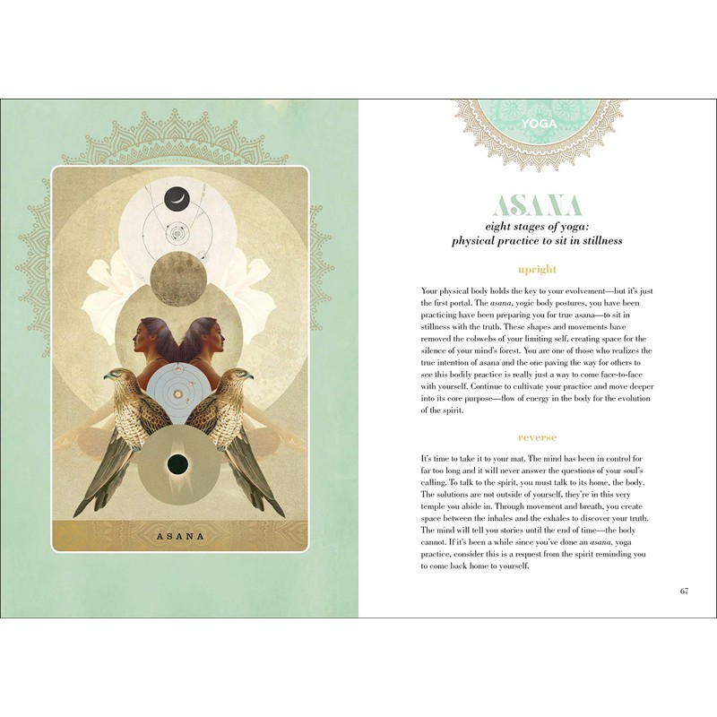 A Yogic Path Oracle Deck and Guidebook (Keepsake Box Set)