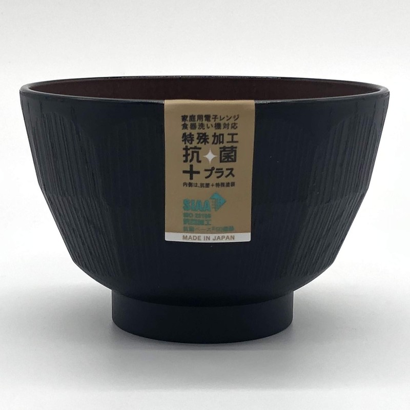 Soup Bowl Tortoise Shell Black