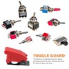 SOLUSTRE Plastic Toggle Switch Cover, 6pcs Dustproof Safety Waterproof Safety