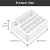 TOCCOOL Drawer-Style Battery Organizer Box, Plastic Storage Case for AA