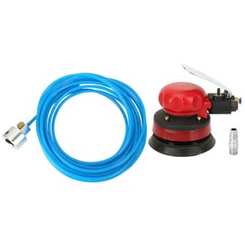 Wet Sander,Boxwizard Wet Sander Automotive 5" Pneumatic Polisher Air Water Sander 1/4" Inlet Grinding Machine Kit Water Sander