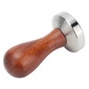 53mm Coffee Tamper with Wooden Handle Stainless Steel Coffee Powder