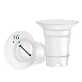 Maymom -Flanges for Freemie Flanges (15mm) Small Inserts for Freemie Collection Cups