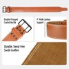 DMoose Lifting Belts for Men Genuine Leather for Men and