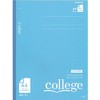Kyokuto College Notebook, A4 Wide, A-Ruled, Blue, Set of 2