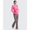 G4Free Pregnancy Pants Flare Over The Bump Maternity Flare Leggings