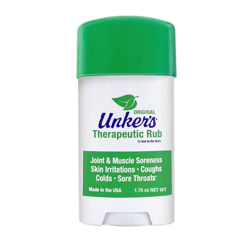 Unker's Therapeutic Rub 1.75 oz. No-Mess Stick