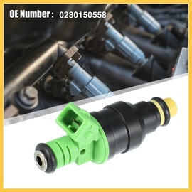 REPAIROCK 8pcs 0280150558 Fuel Injector Nozzle Flow Matched Replacement for Ford Mustang 1996-2004 4.6L, F-350 1993-1994, F-150 2002 5.4L Auto Replacement Parts