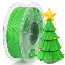 iSANGHU High Speed PLA Filament, 3D Printer PLA Filament 1.75mm +/- 0.02 mm, Fast Printing, Supports Printing Speeds from 30 to 600 mm/s (Green)