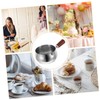 Gatuida Versatile Sauce Dishes Stainless Steel Sauce Pan Wood Handle
