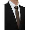 Fabio Farini - Plain-Coloured, Elegant Tie - Choice of Length: