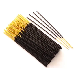 Aroma Valley Exotic Blend Incense Sticks - Artisan Blend of Dahlia, Lily, Saffron, Carnation, Honeysuckle, Vanilla and Oud - Premium Quality Hand-Dipped Natural Incense - 75 Grams - 50+ Sticks