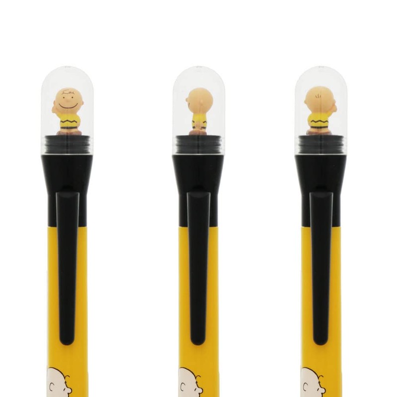 Sunstar Stationery S4649230 Snoopy Permanent Ballpoint Pen, Round Dome Pen,