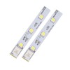 2Pcs Refrigerator LED Light Board White Eyes Friendly Freezer LED