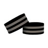WS Accessories PACK OF 2 Reflective Hi-Vis Armbands (Black)