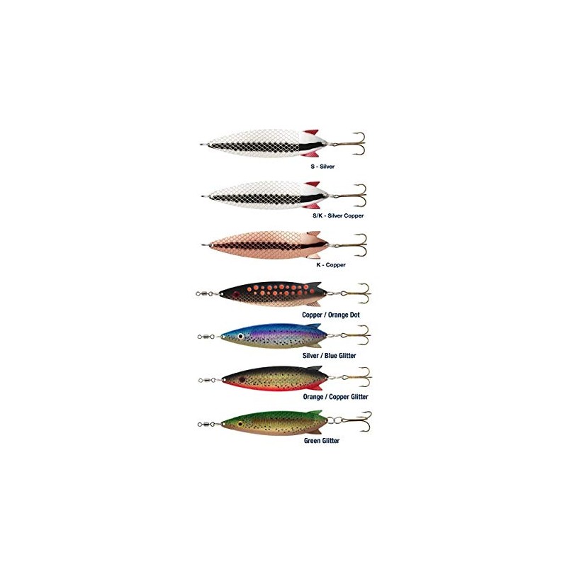 Abu Garcia Toby Salmo Lures Silver Copper 30g