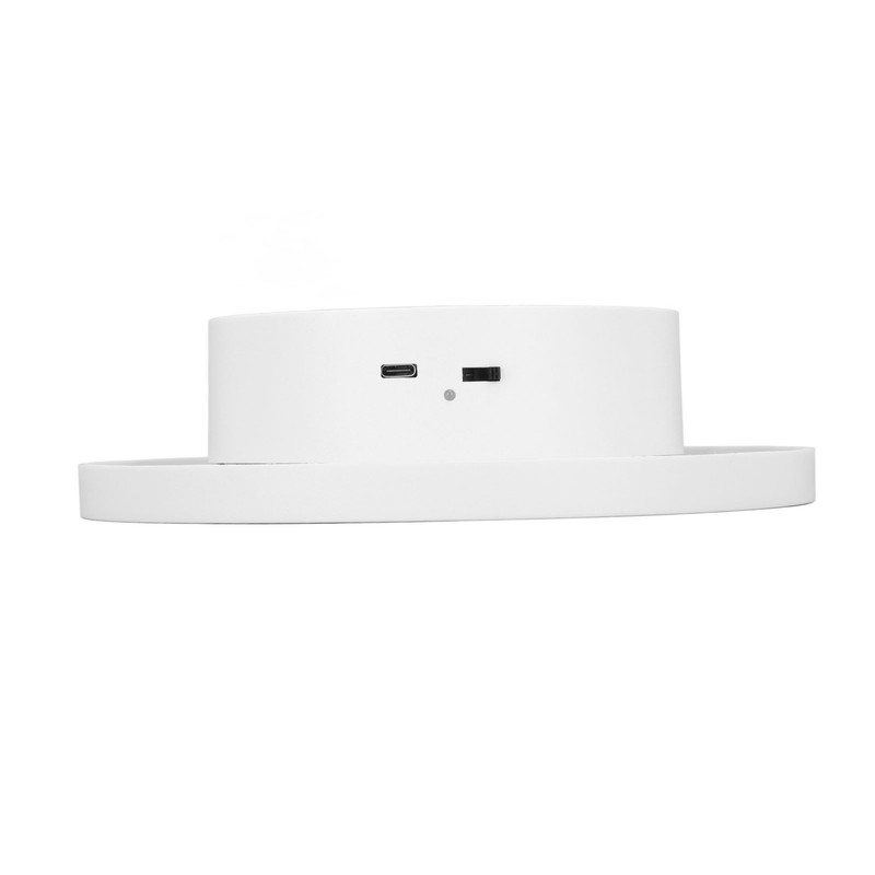 White Automatic 360° Rotating Display Turntable 3KG Load Bearing Electric