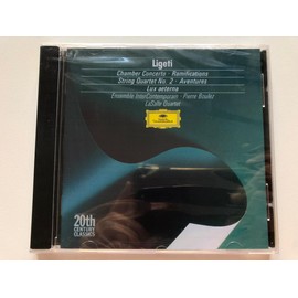 Kammerkonzert / Ramifications / Aventures / Streichquartett Nr. 2 / Lux aeterna