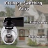 1/2-Inch Rv Hot Water Drain Valve and Waterproof Tape Set