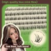 KEYYOU Flora Nova Spider Lash Clusters Kit Natural D Curl