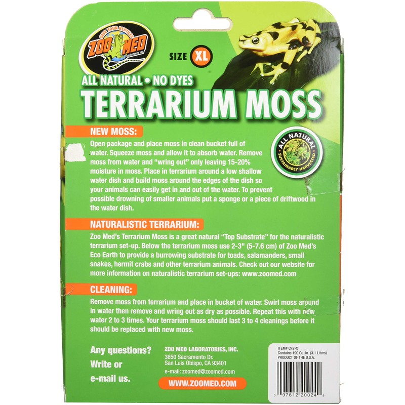 Zoo Med Terrarium Moss