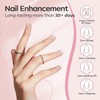 Modelones Builder Gel Set, 2 Pcs 10ml Clear Pink Builder