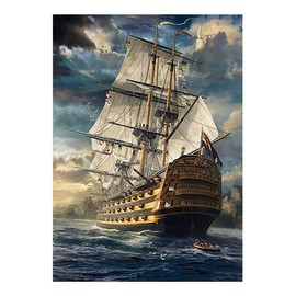 Dxles 1000 Piece Jigsaw Puzzle, The Great Voyage Puzzle for Adults and Kids Children Educational Toys (The Great Voyage)