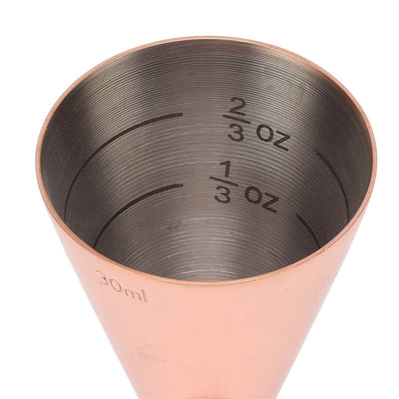 Cóctel Jigger Copa Medidora de Barra de Acero Inoxidable 304
