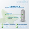 Health4All Lemon Balm 450mg 60 Capsules (V) (not Tablets) Purest-