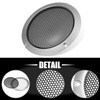 X AUTOHAUX Pack of 2 Car Speakers Grill Cover Round
