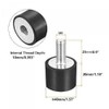4pcs M8X23D40mmH30mm Cylindrical Rubber Mount Shock, Rubber isolator Mounts,Vibration Isolators