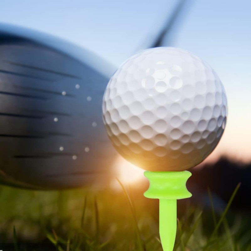 Vayfoni 50PCS Plastic Golf Tees - Golf Tees Plastic Set