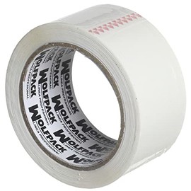 Wolf Pack 14051300 Tape/Packing Tape 48 mm x 66 m – White
