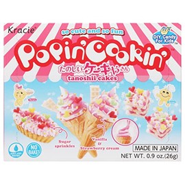 Kracie Popin' Cookin' DIY Candy Cake Kit, No Bake, 0.9 Ounces (Pack Of 1)