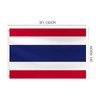 Large 3x5 ft Thailand Flag: Durable Polyester with Dual Metal